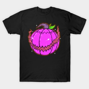 Spooky Purple Pumpkin T-Shirt